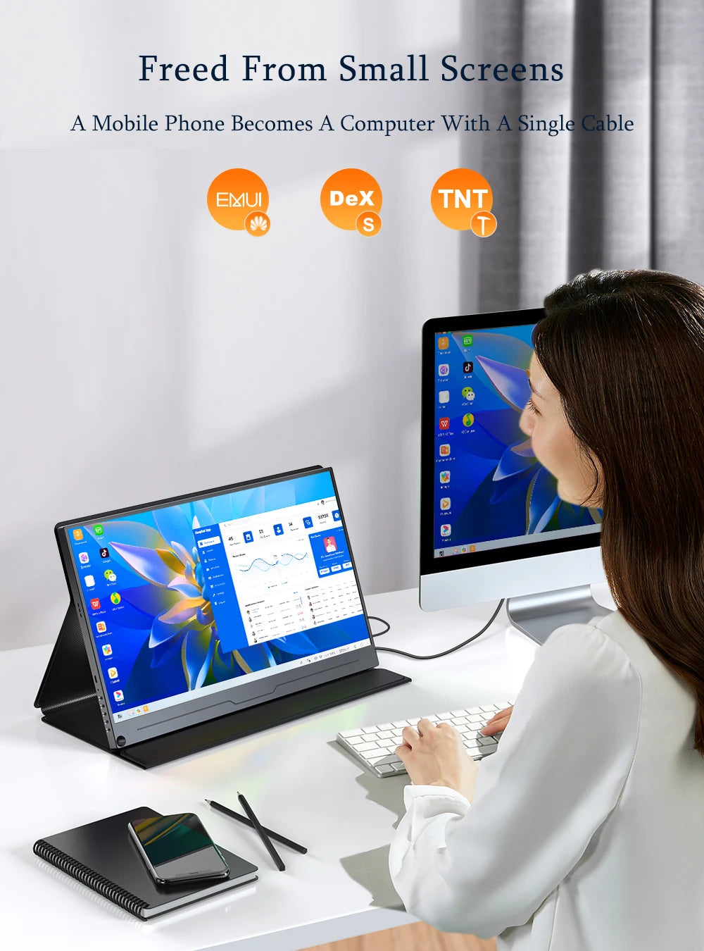 Uperfect UBase Portable Full HD IPS Monitor