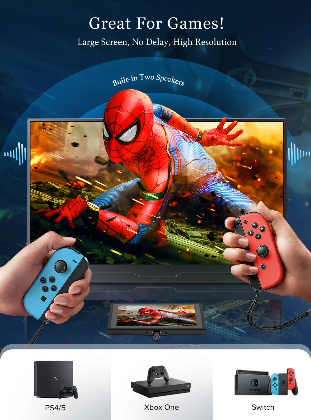 Uperfect UBase Portable Full HD IPS Monitor