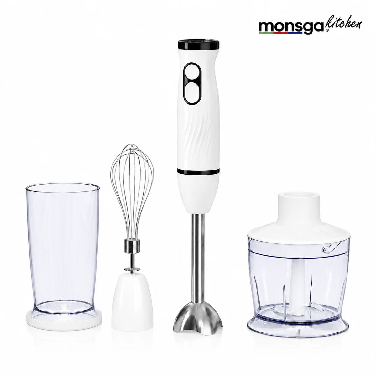 MONSGA 4 In 1 Immersion Hand Blender