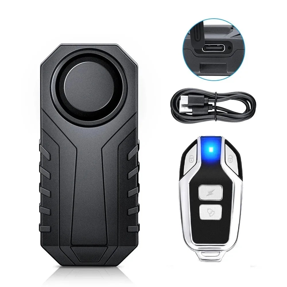 WSDCAM Wireless Motorcycle Anti Theft Alarm Remote Control