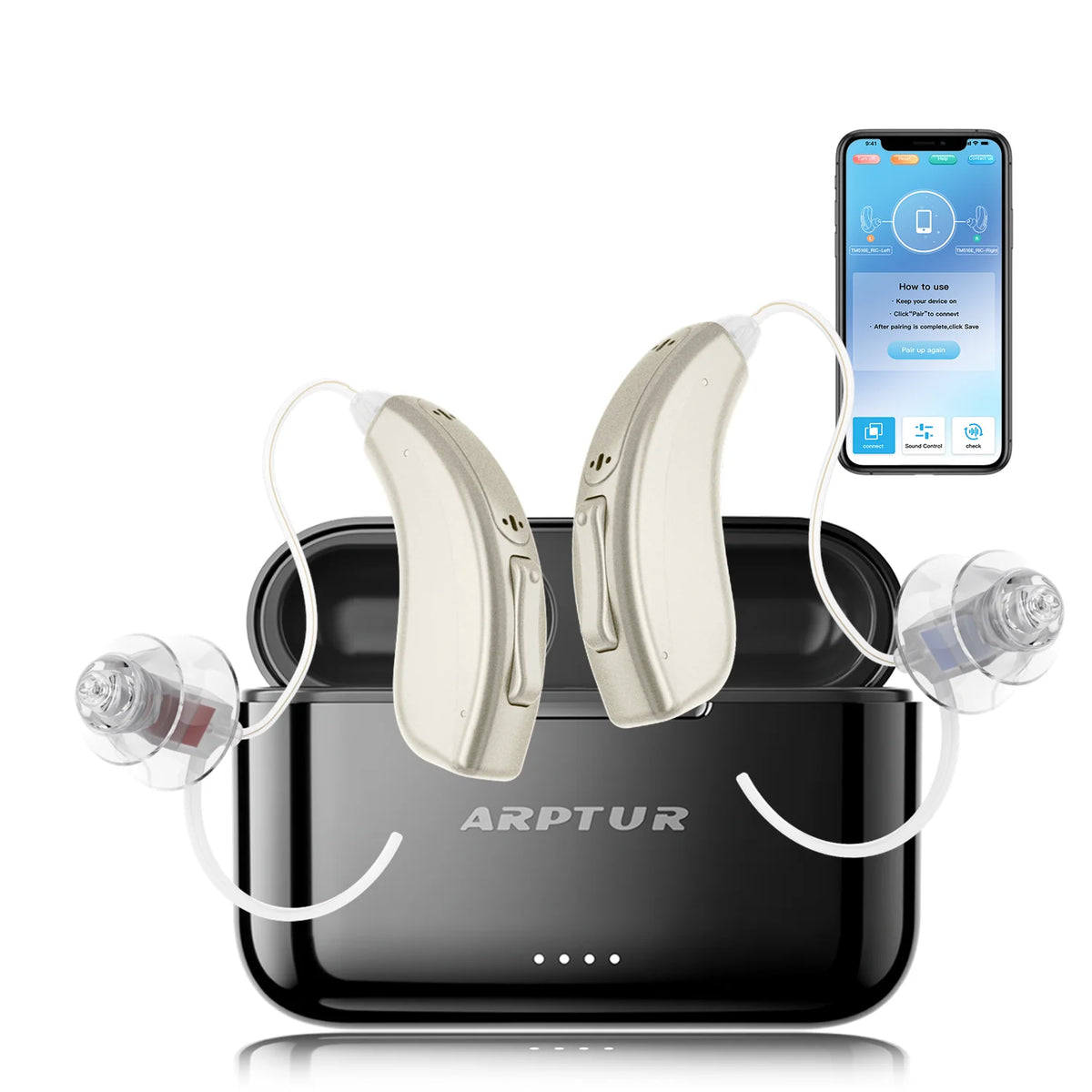 Zepau Rechargeable Noise Cancelling Hearing Aids