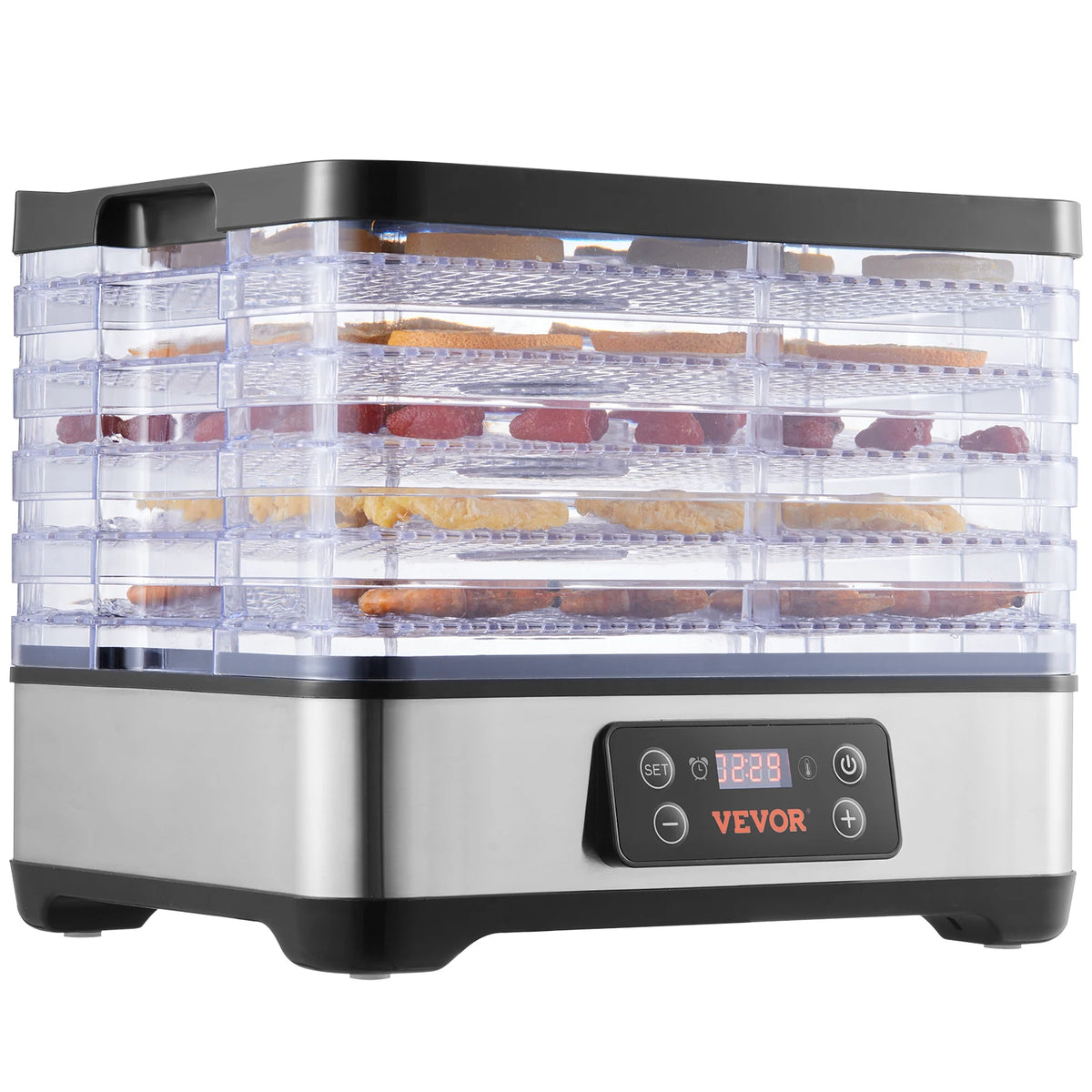 VEVOR Food Dehydrator With Adjustable Timer