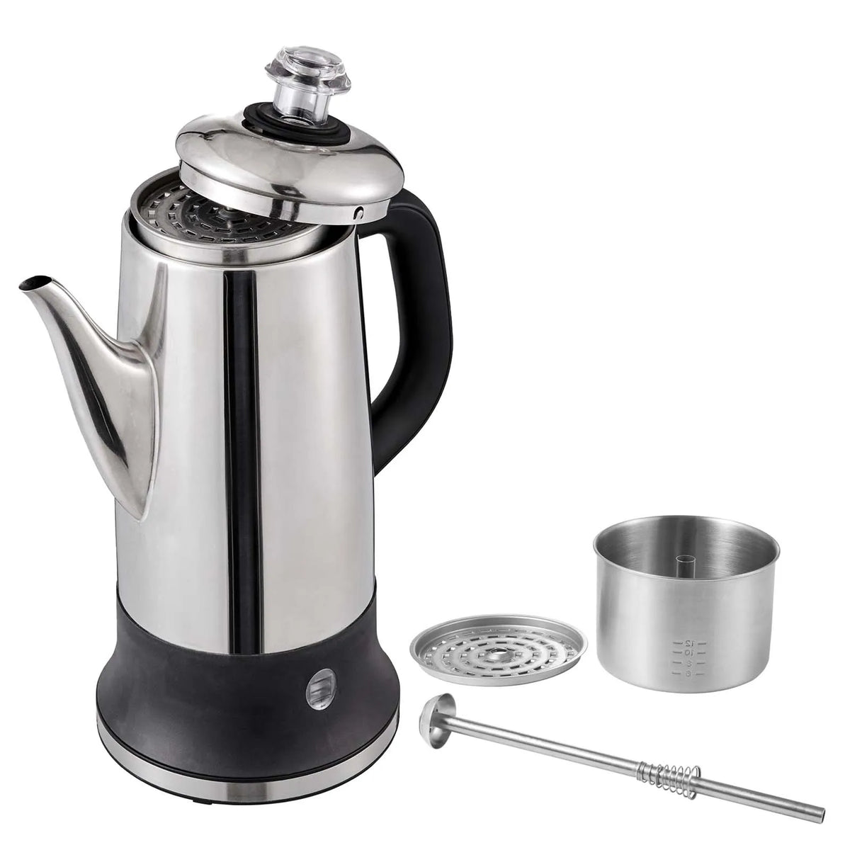 SucceBuy Electric Stainless Steel Coffee Percolator