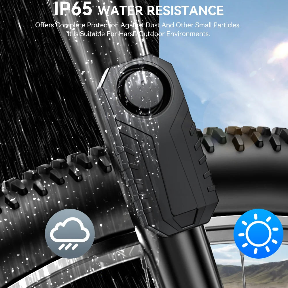 WSDCAM Wireless Motorcycle Anti Theft Alarm Remote Control