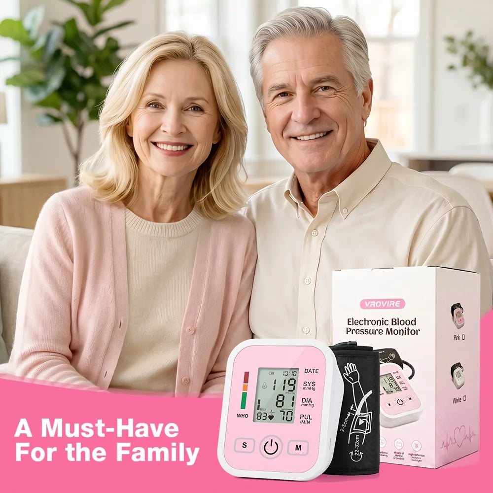 Smart Automatic Upper Arm Digital Blood Pressure Monitor