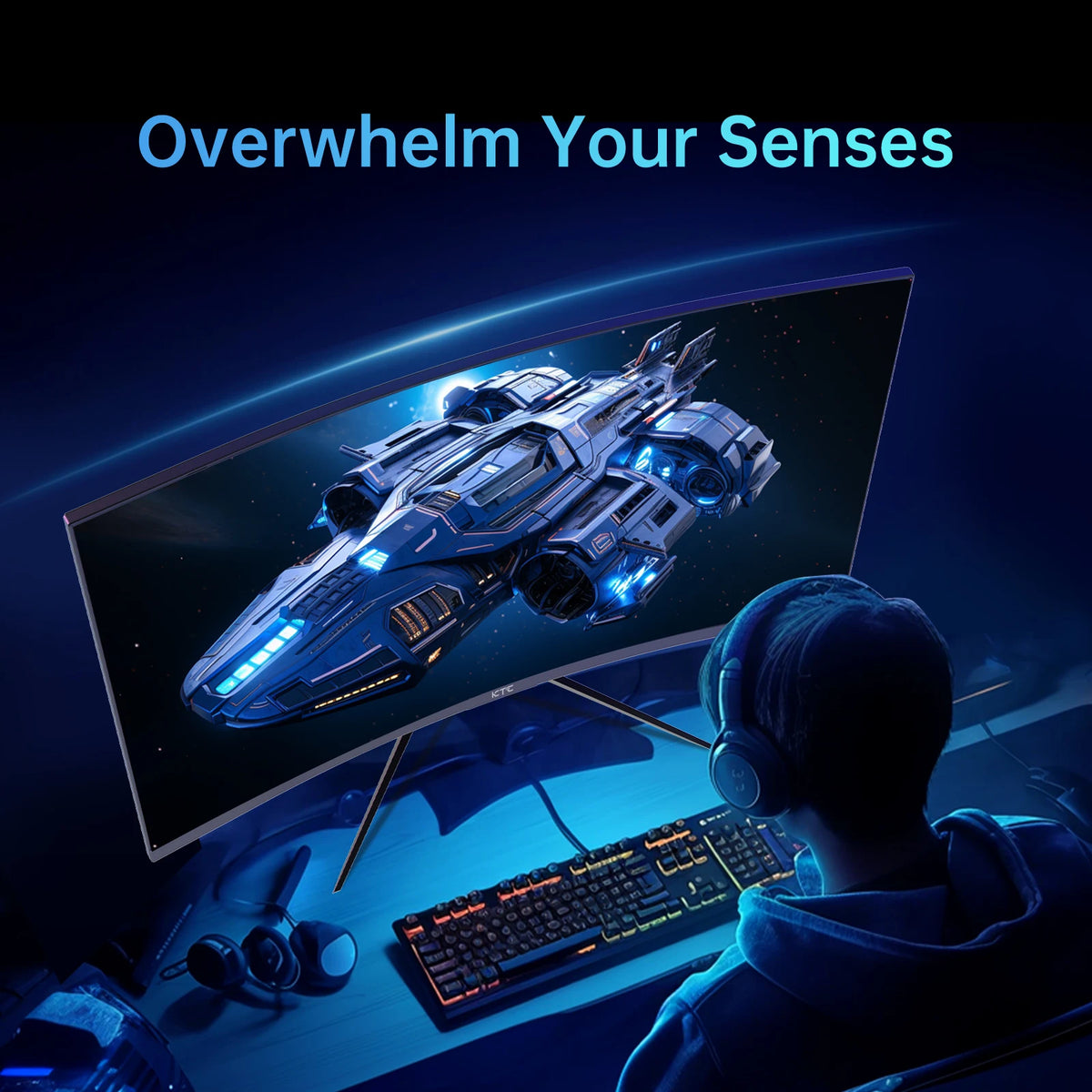 KTC 240Hz Curved Full HD Gaming Monitor