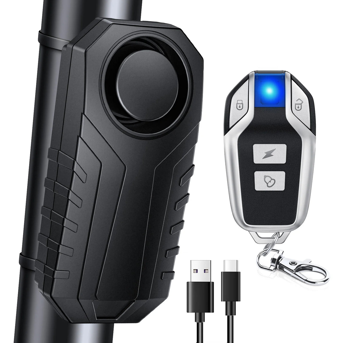WSDCAM Wireless Motorcycle Anti Theft Alarm Remote Control