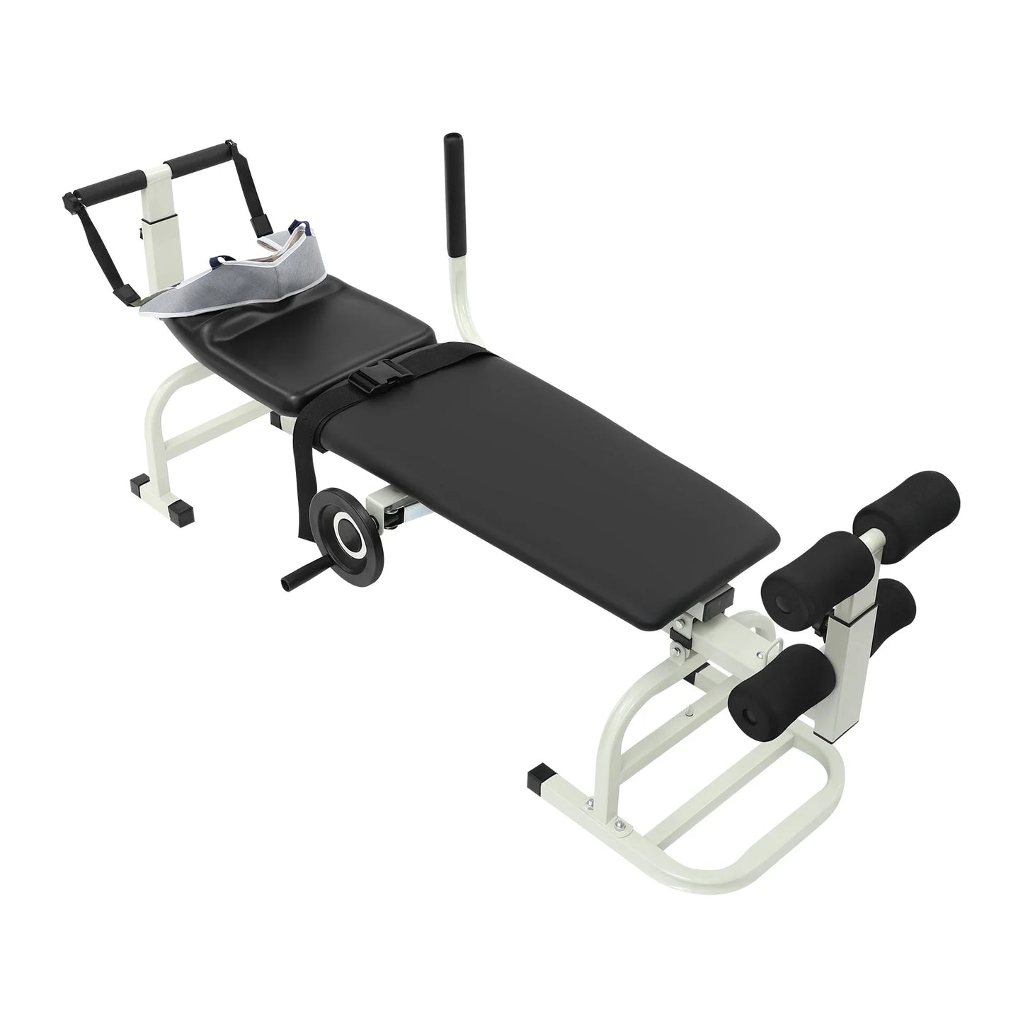Adjustable Cervical Lumbar Traction Stretch Bench