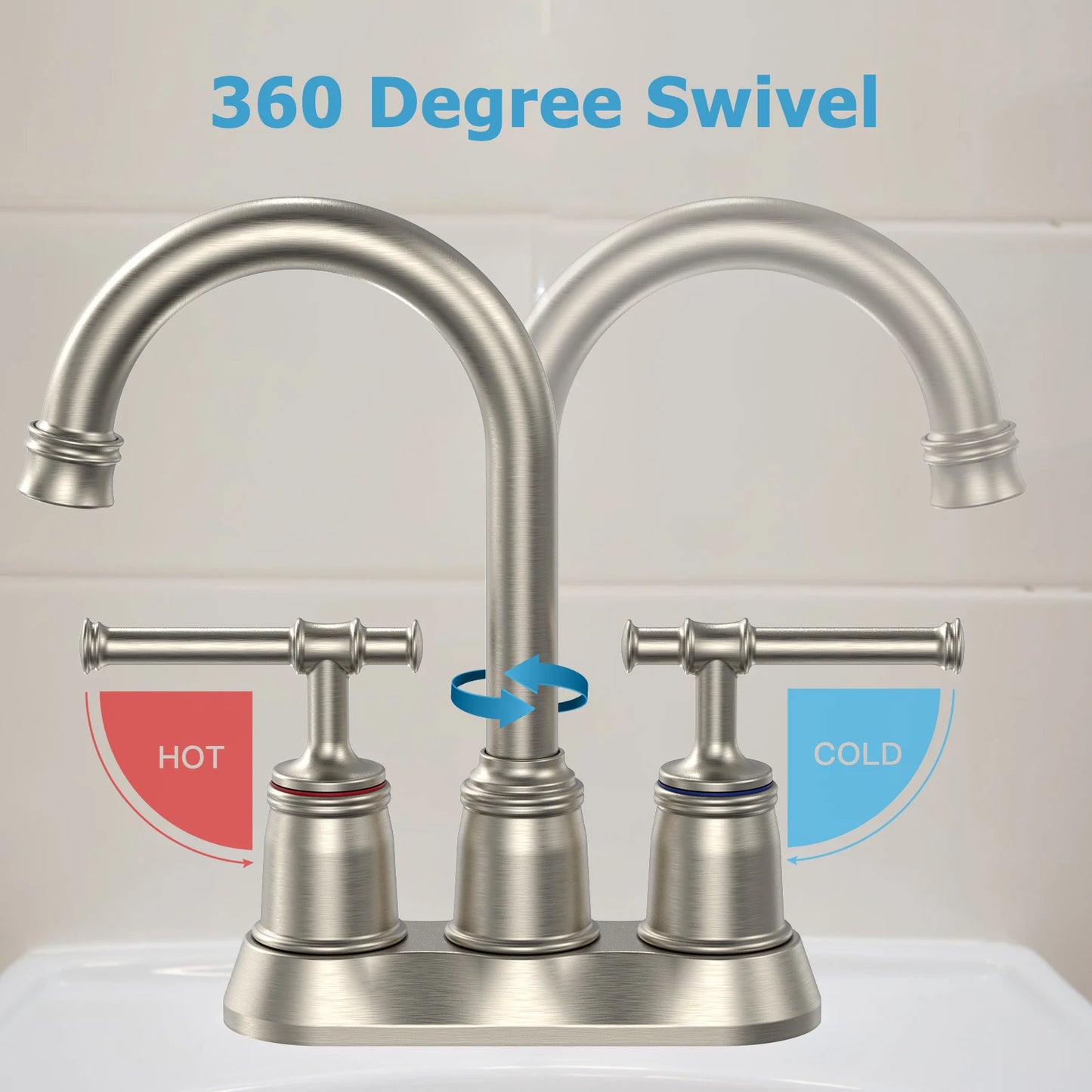 Twister Classic Bathroom Basin Faucet