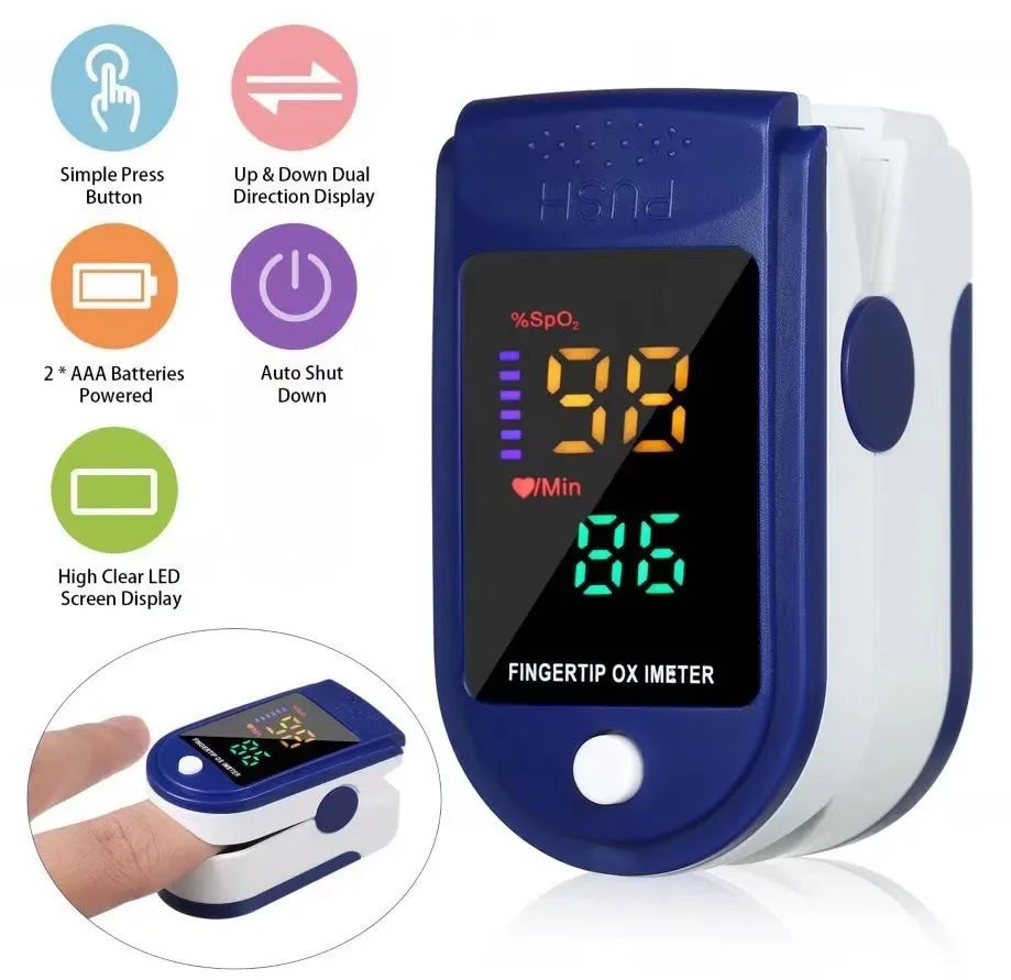 Jitesy Fingertip Pulse Oximeter Digital Display