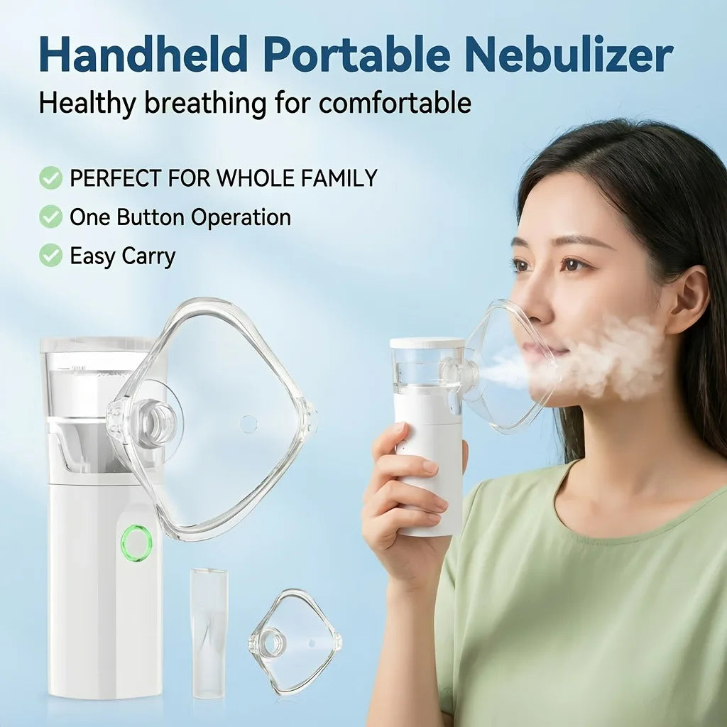 Jitesy Portable USB Rechargeable Nebulizer Inhaler