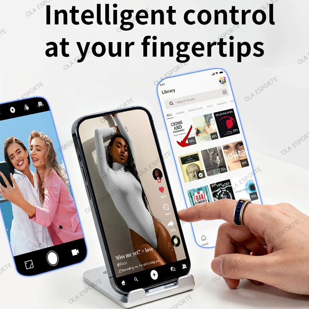 Ola Esporte Smart Ring Heart Rate Monitor