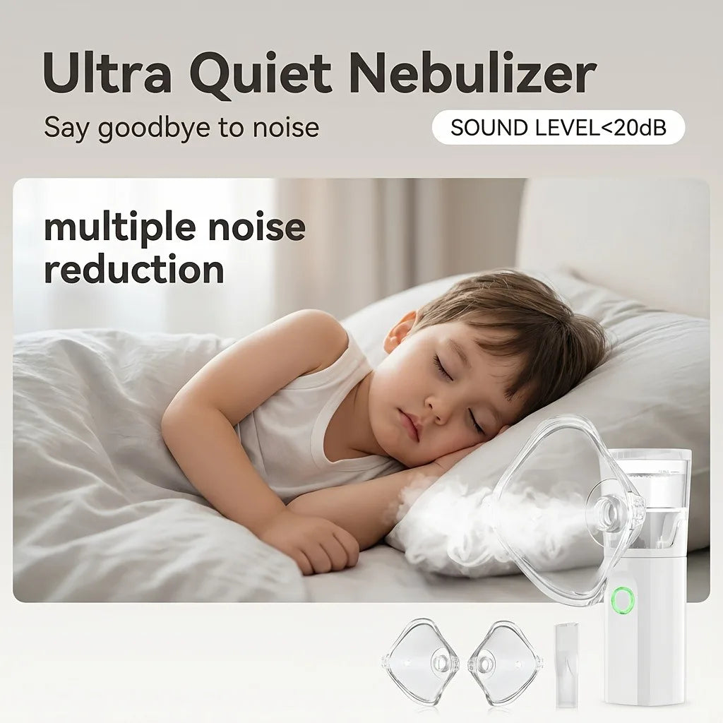 Jitesy Portable USB Rechargeable Nebulizer Inhaler
