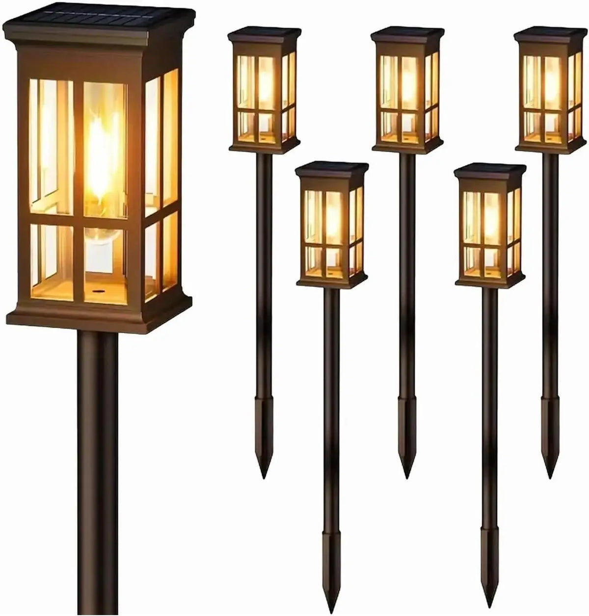 Outdoor Solar LED Pathway Garden Lights