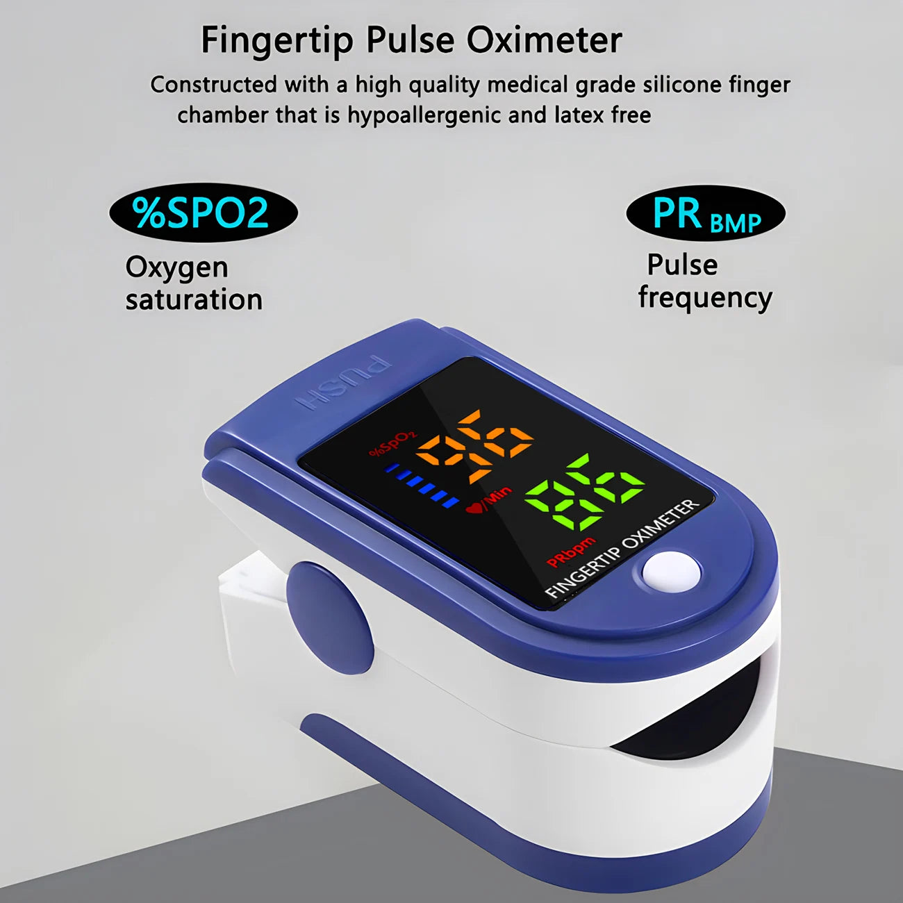 Jitesy Fingertip Pulse Oximeter Digital Display