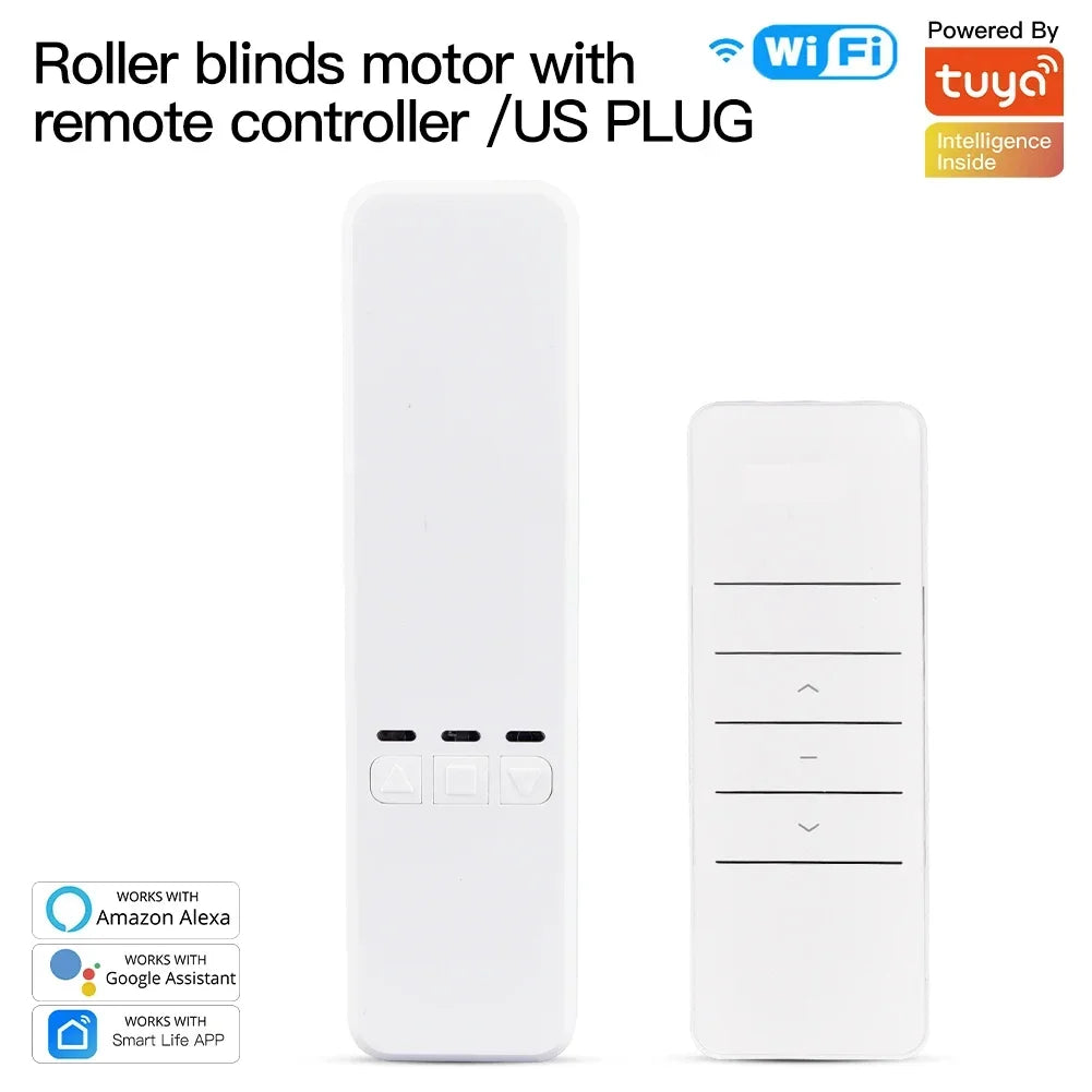 Moes Smart Wifi Curtain Motor With Remote