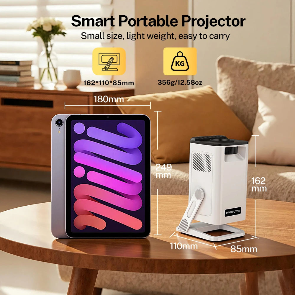 LynCast X1AR Mini Projector 1080P 4K Supported