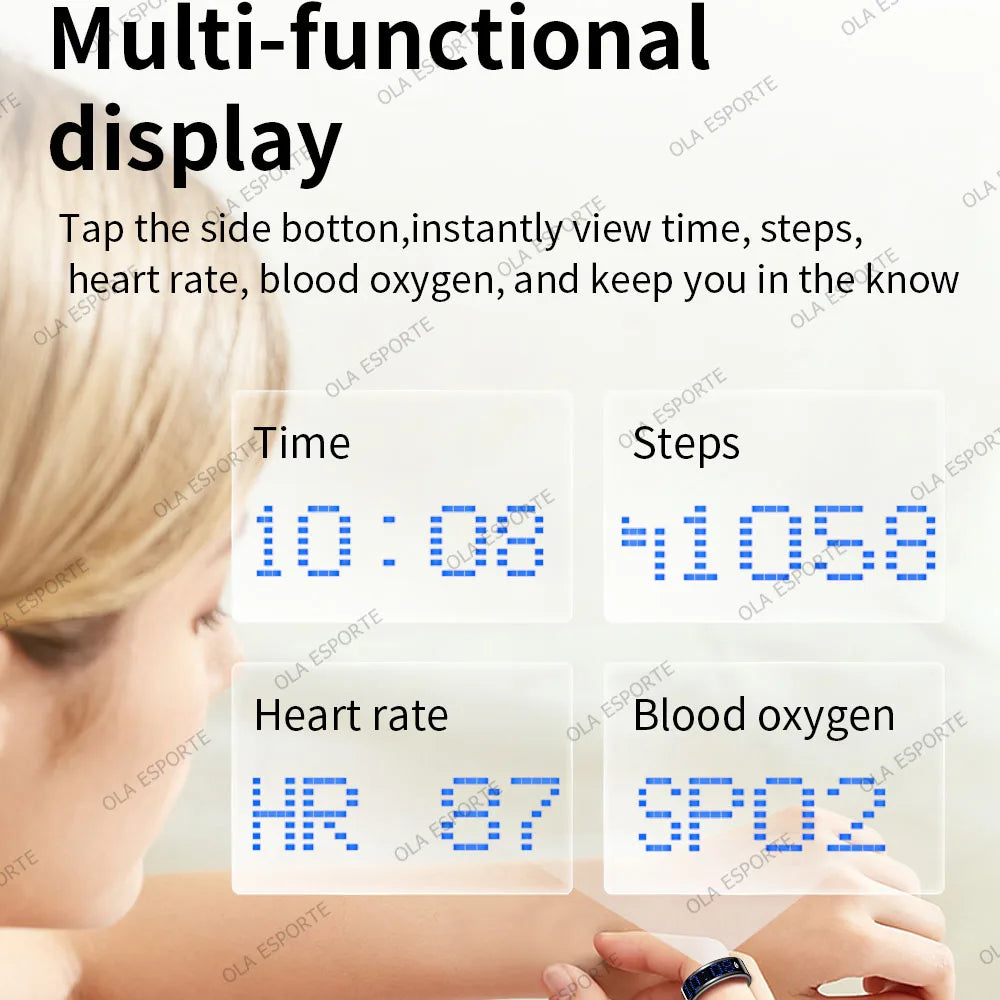 Ola Esporte Smart Ring Heart Rate Monitor