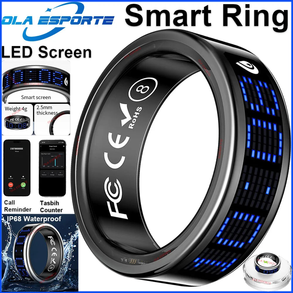 Ola Esporte Smart Ring Heart Rate Monitor