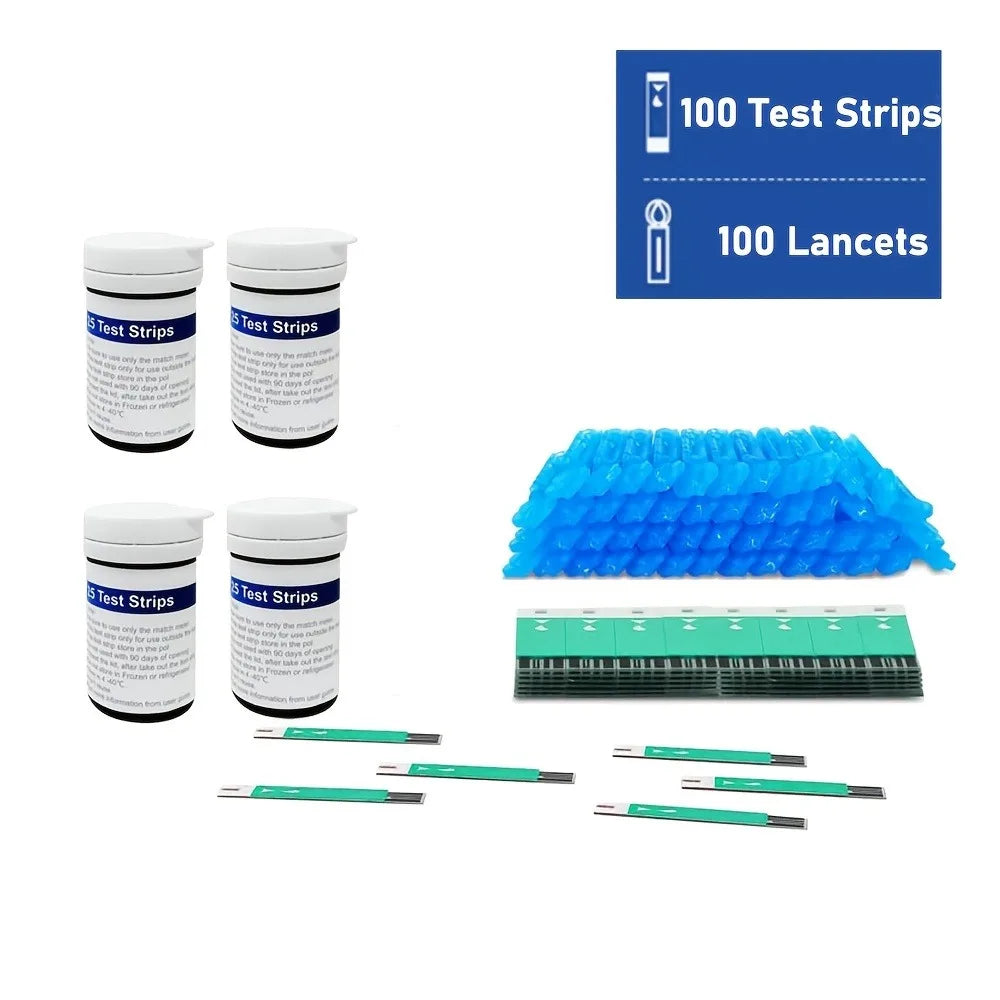VivaGuard Blood Glucose Monitor Kit With 50 Test Strips