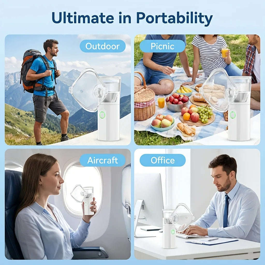 Jitesy Portable USB Rechargeable Nebulizer Inhaler