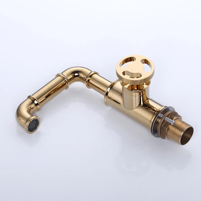Brass Bathroom Basin Faucet Hot And Cold Mixer Tap