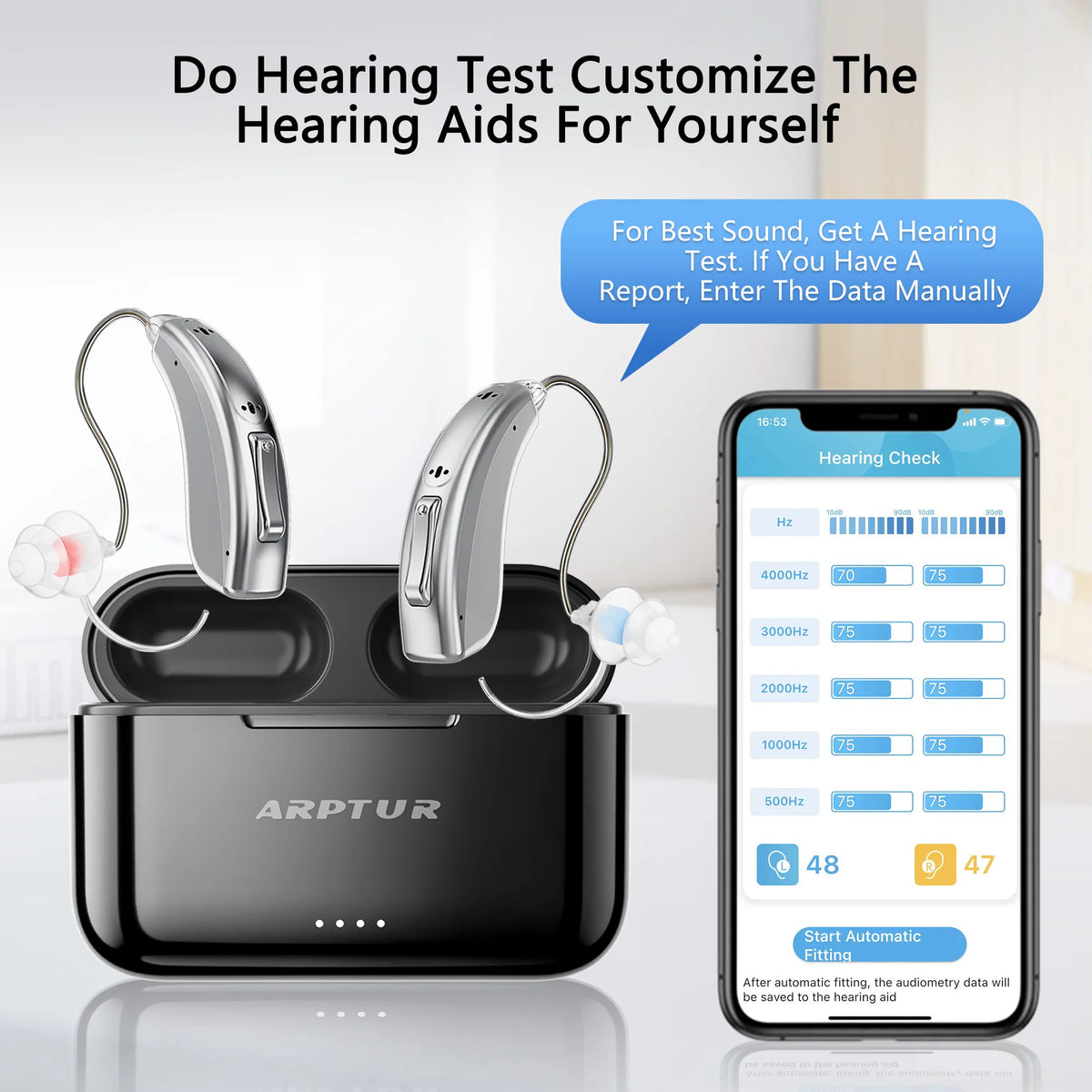 Zepau Rechargeable Noise Cancelling Hearing Aids