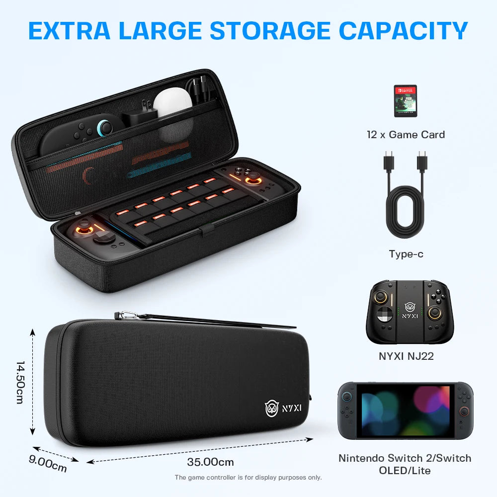 NYXI Odyssey Carrying Case for Nintendo Switch