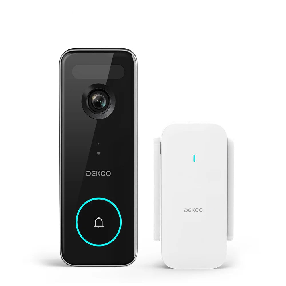Dekco 5MP WiFi Video Doorbell With PIR Motion