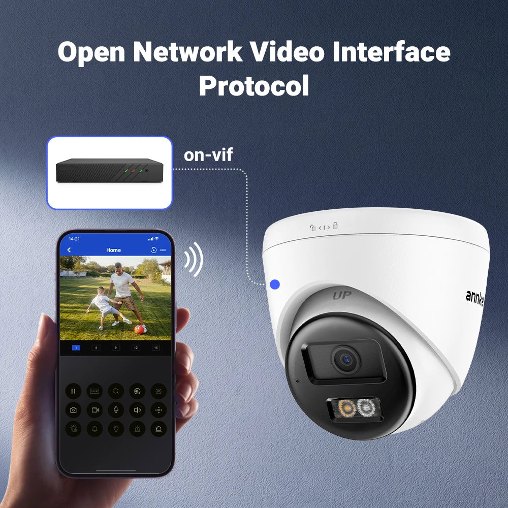Annke 5MP PoE IP Surveillance Camera Outdoor Indoor