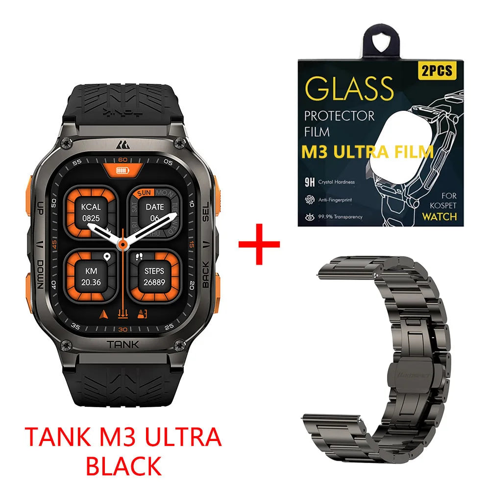 Kospet Tank M3 Ultra GPS Smart Watch