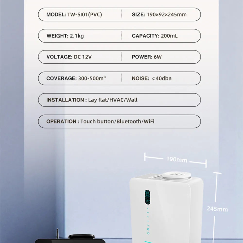 Namste Smart Wifi Aroma Diffuser For Large Rooms