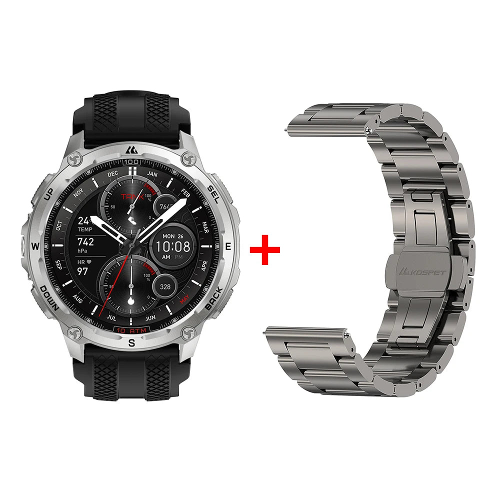 KOSPET Tank T4 Rugged GPS Smart Watch
