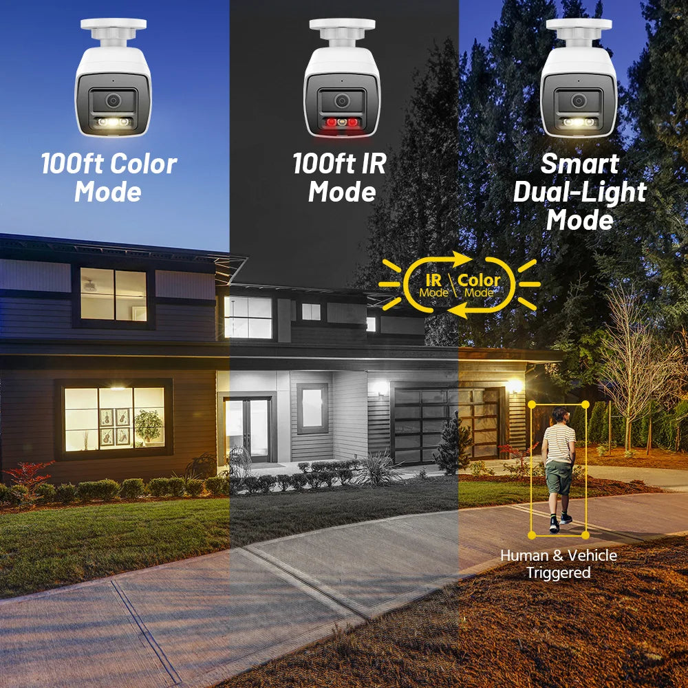 Annke 8MP PoE Bullet Security Camera With Night Vision