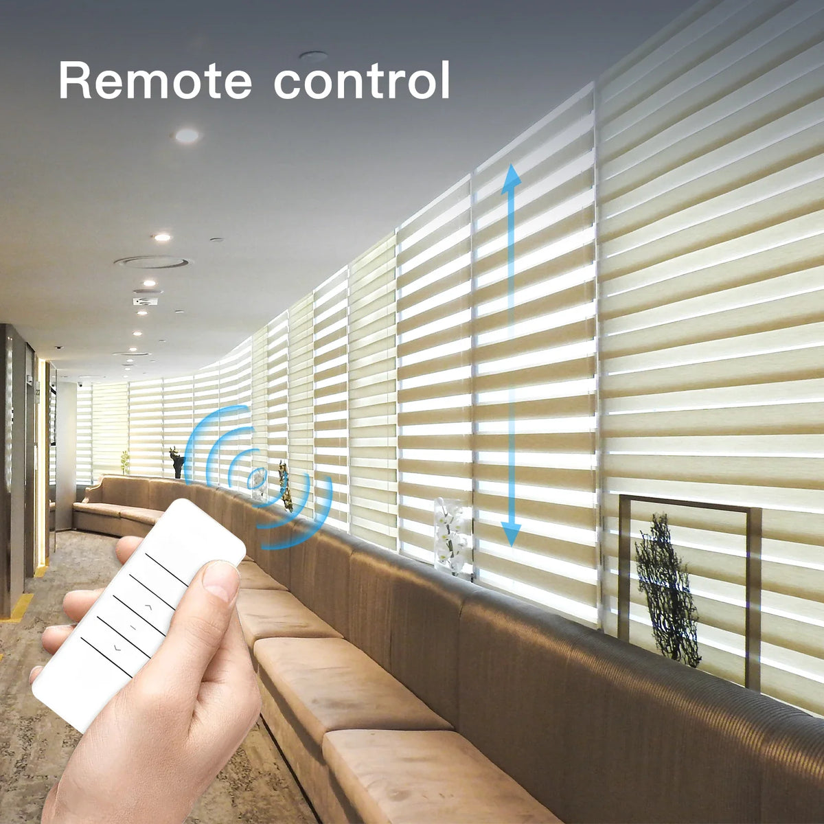 Moes Smart Wifi Curtain Motor With Remote