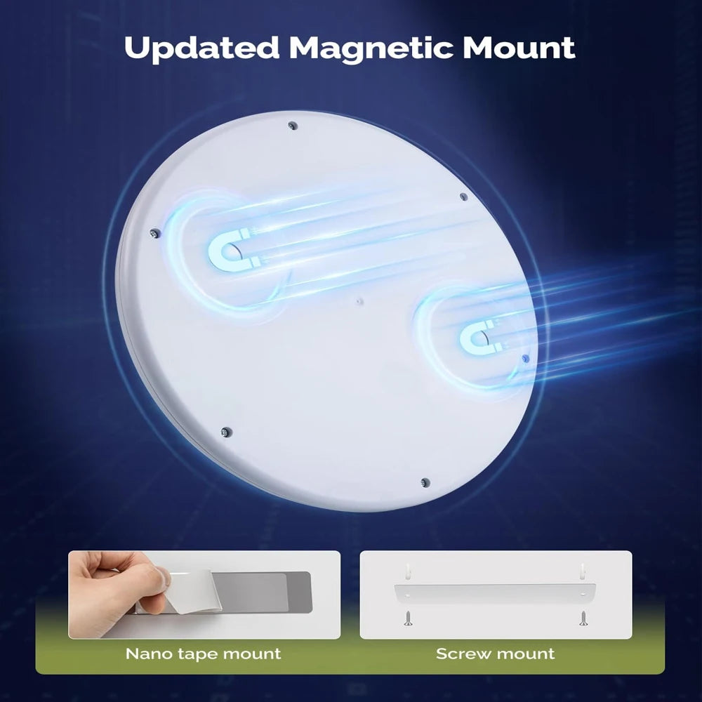 Rechargeable Motion Sensor Ceiling Light With Remote