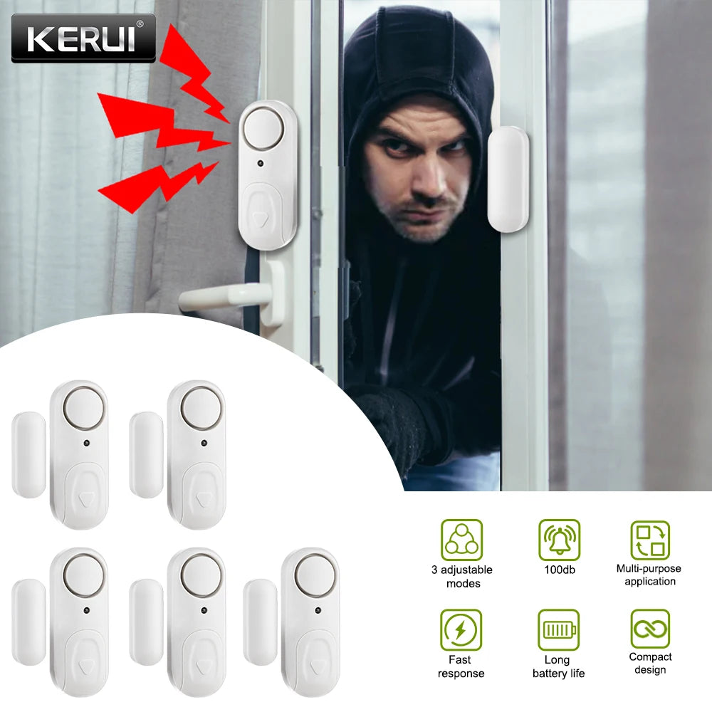 Magnetic Door And Window Burglar Alarm Sensor