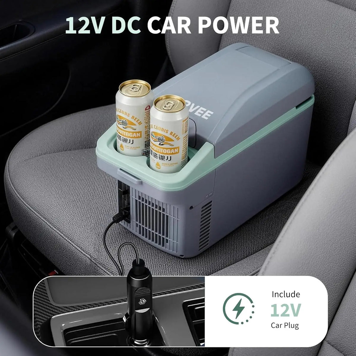 Tacleekii Electric Car Refrigerator Cooler Warmer