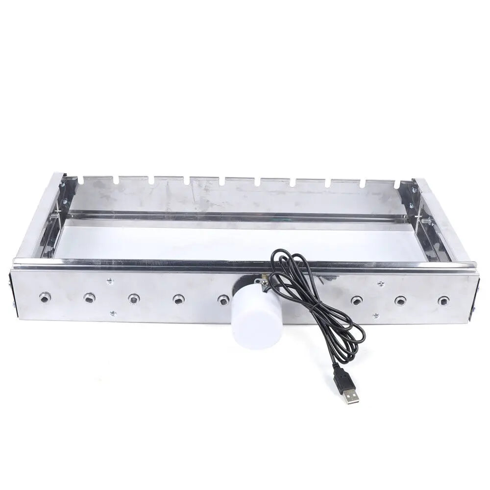Bymaocar Automatic Rotating Kebab BBQ Grill Skewer Set