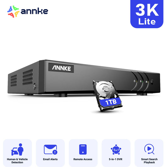 Annke 8CH HD DVR Video Surveillance Recorder
