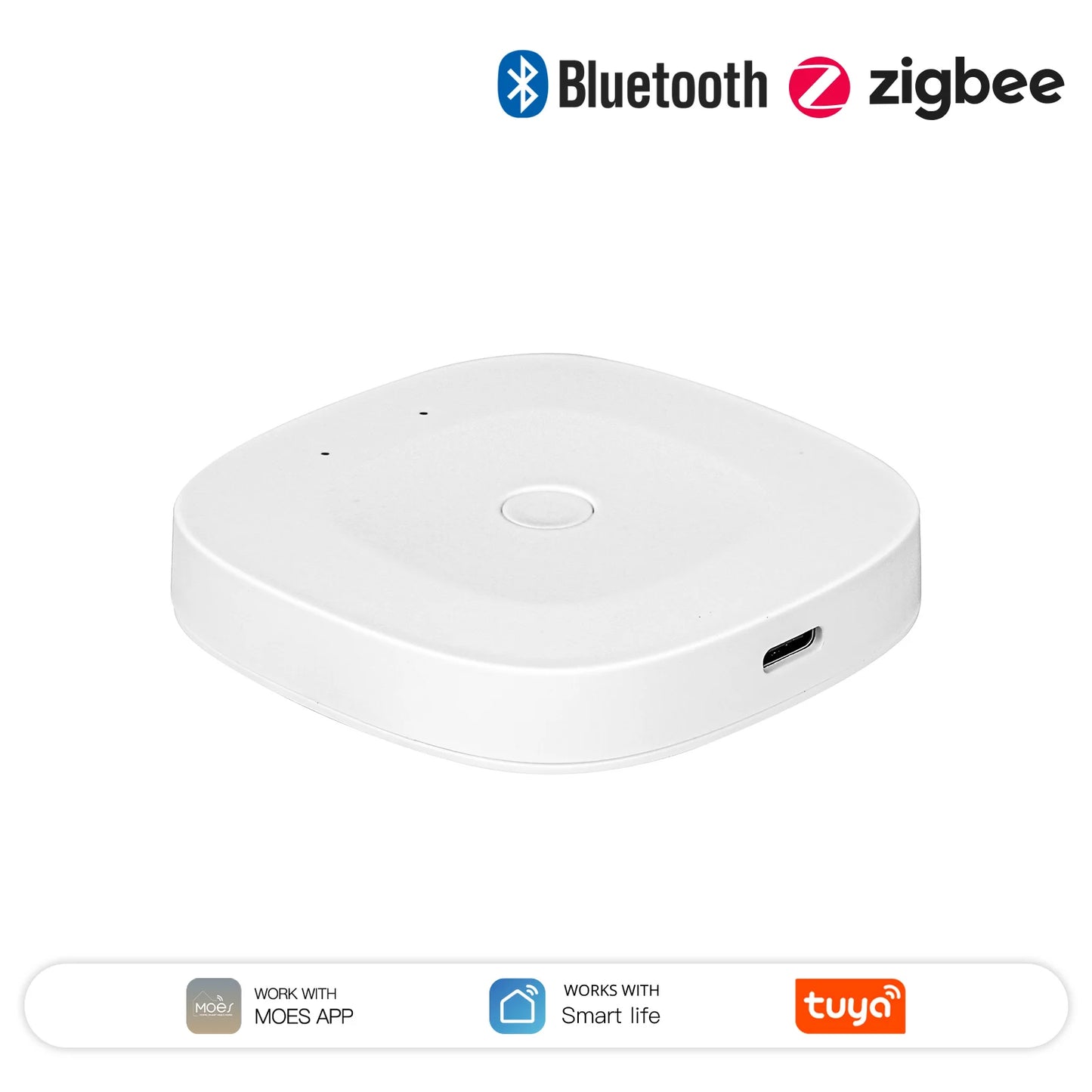 Moes Smart Home Hub Bluetooth Zigbee Gateway