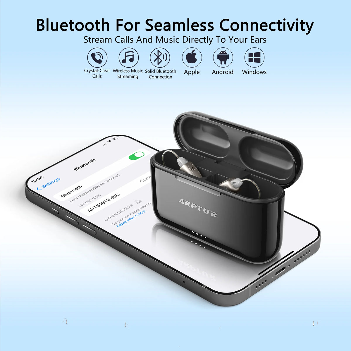 Arptur Digital Hearing Aids For Seniors 16 Channels