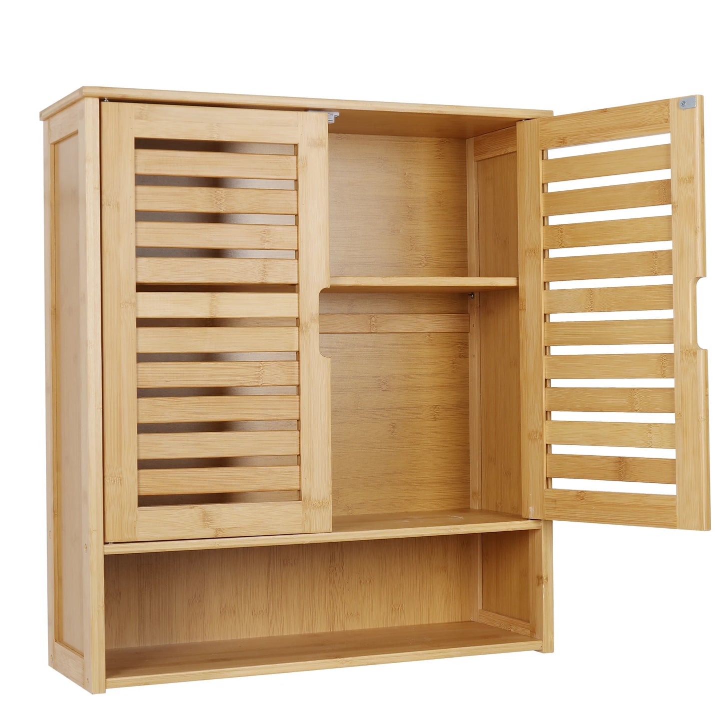 Wisfor Bamboo Wall Mounted Bathroom Cabinet