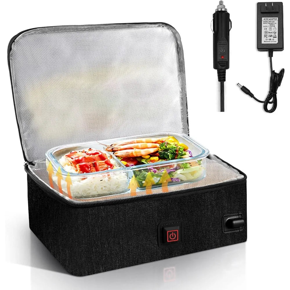 NBVCX Portable Electric Food Warmer Lunch Box