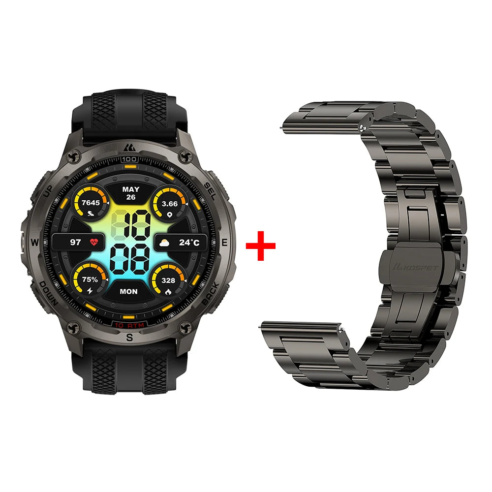 KOSPET Tank T4 Rugged GPS Smart Watch