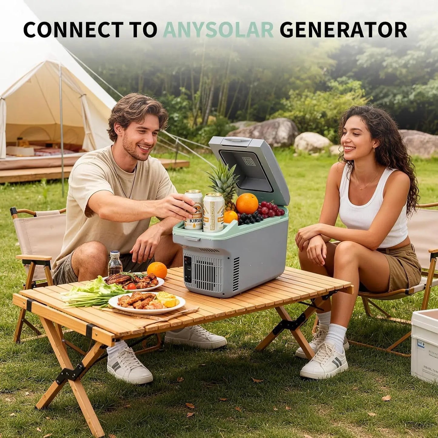 Tacleekii Electric Car Refrigerator Cooler Warmer