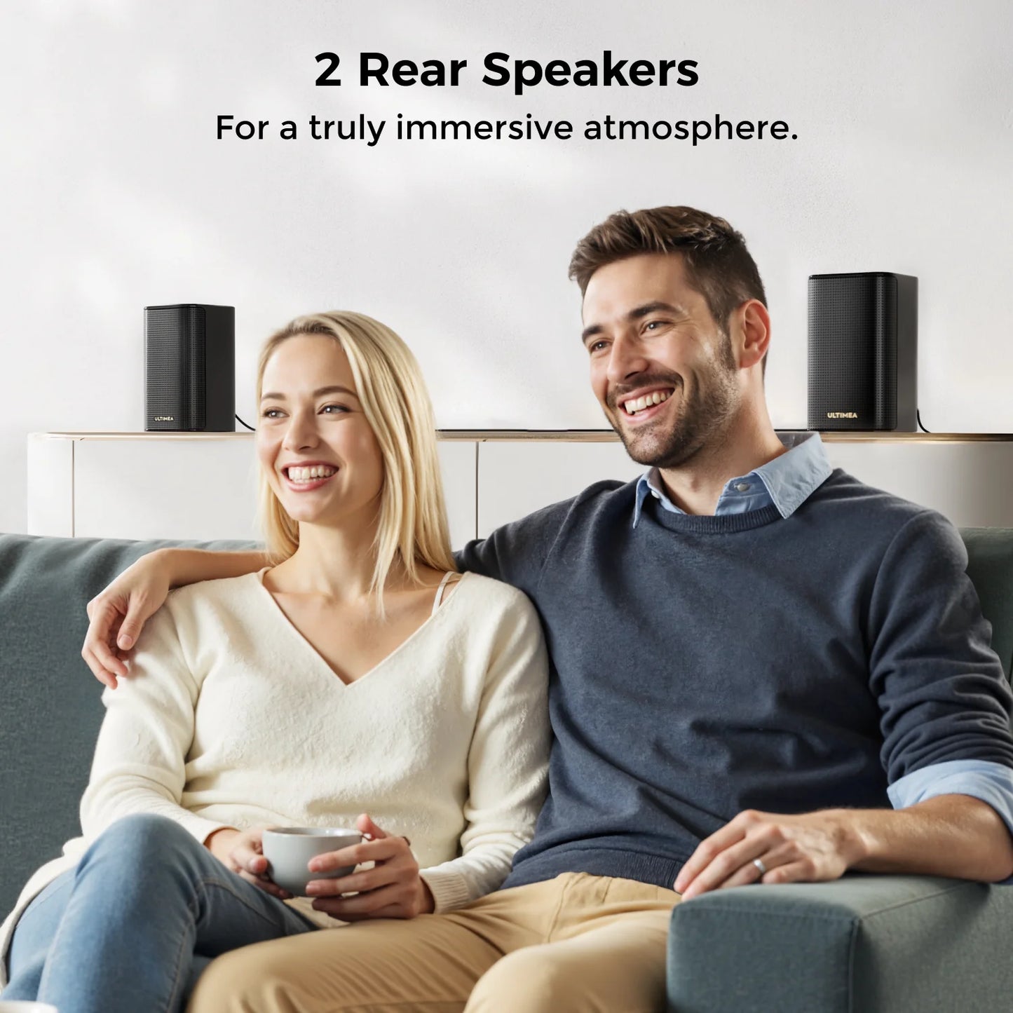 Ultimea 5.1.2 Channel Dolby Atmos TV Soundbar System