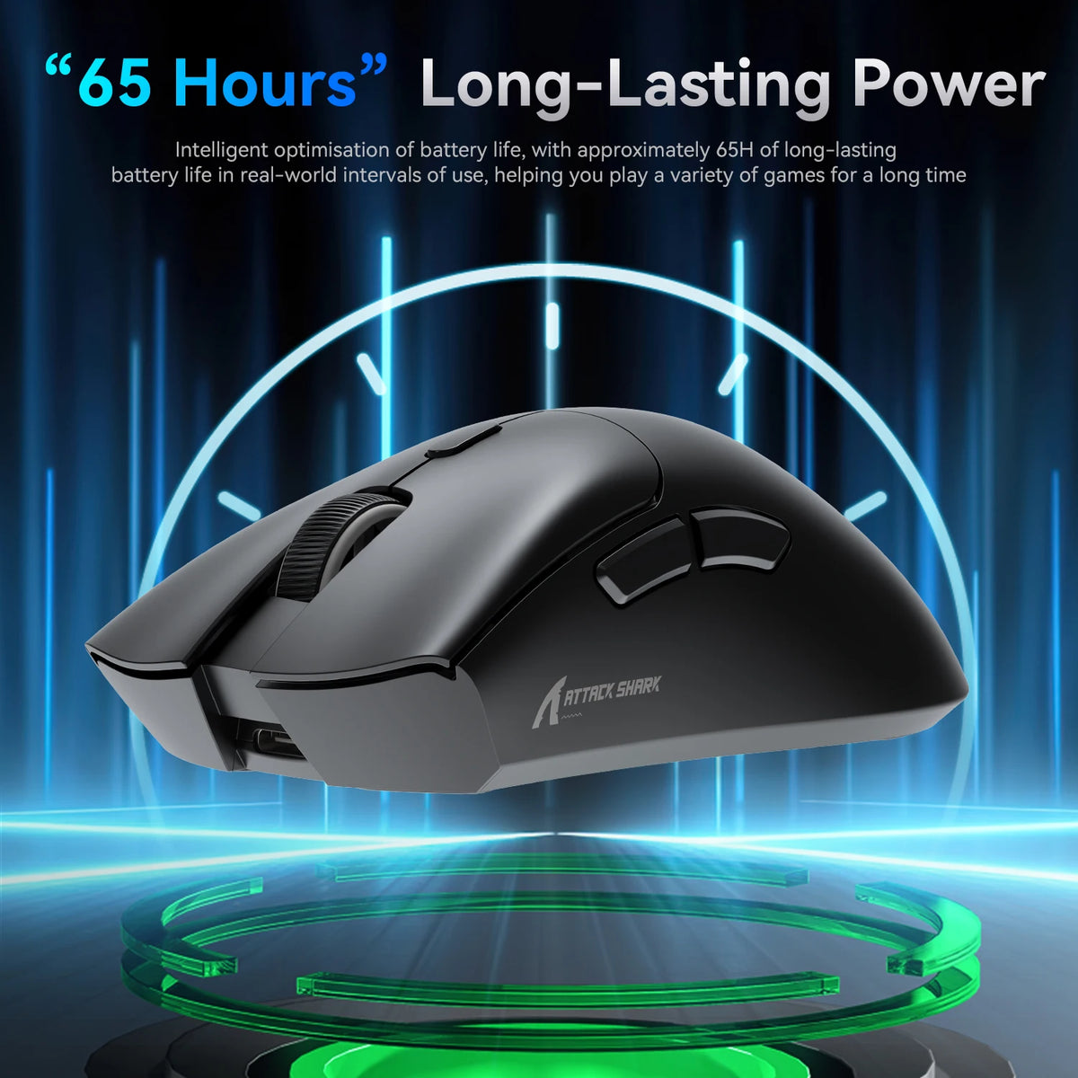 Attack Shark R1 Wireless Gaming Mouse