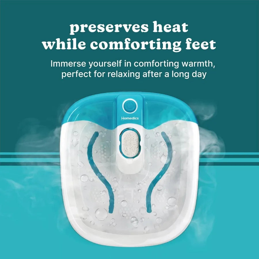TLXT Bubble Mate Toe Touch Control Foot Spa