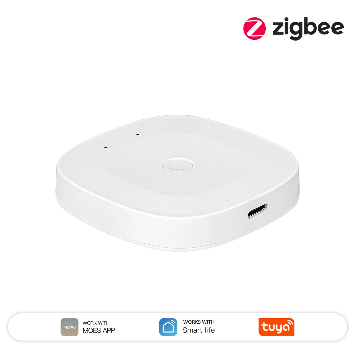 Moes Smart Home Hub Bluetooth Zigbee Gateway